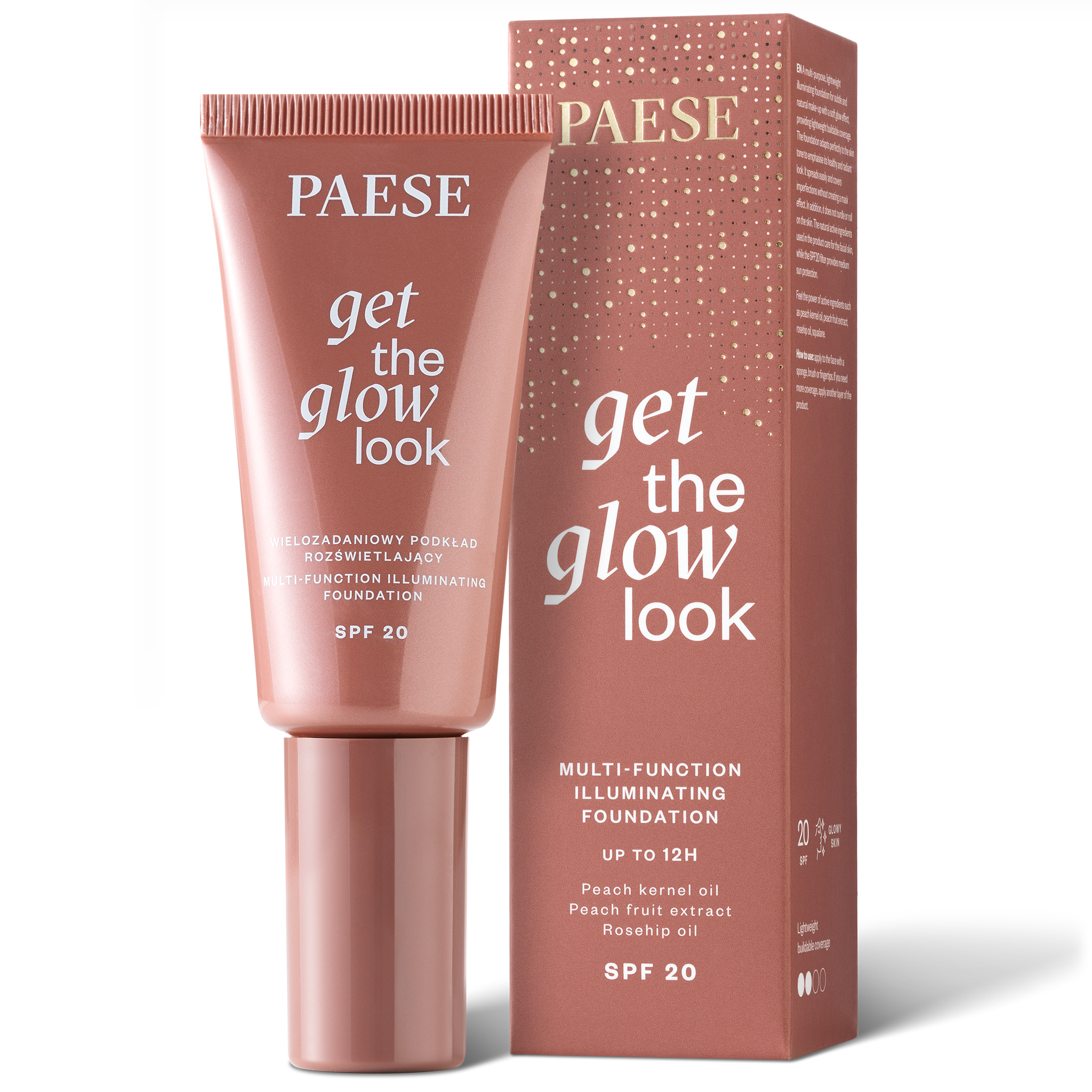 <span>Get The Glow Look</span> wielozadaniowy podkład rozświetlający