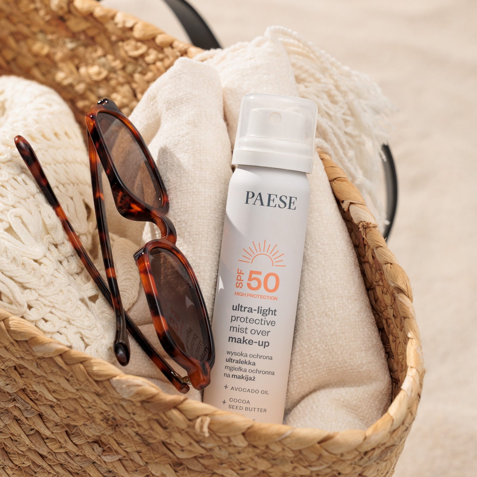 Ultralekka Mgiełka SPF 50 mgiełka ochronna na makijaż – zdjęcie 4