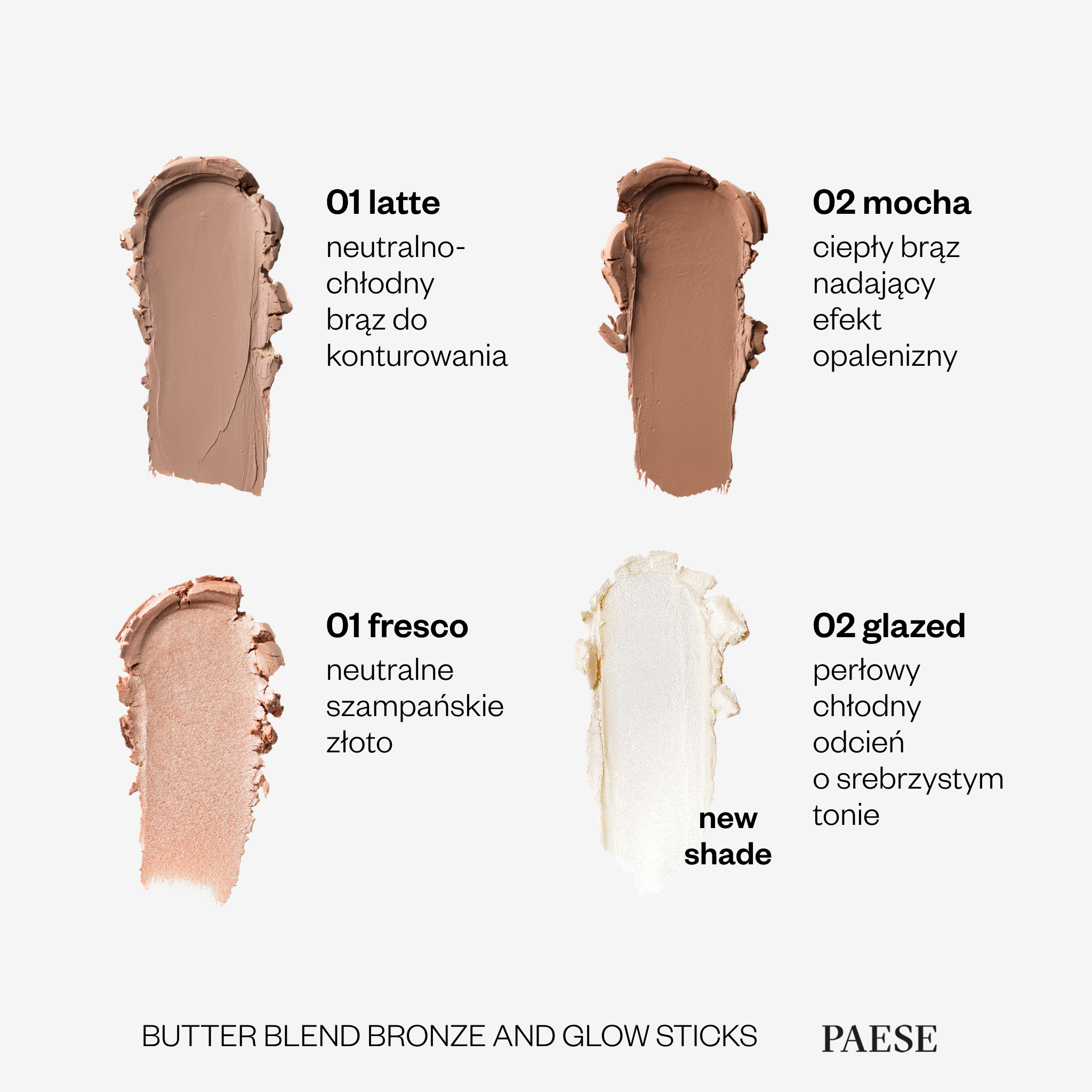 Butter blend masełkowy bronzer do twarzy w sticku