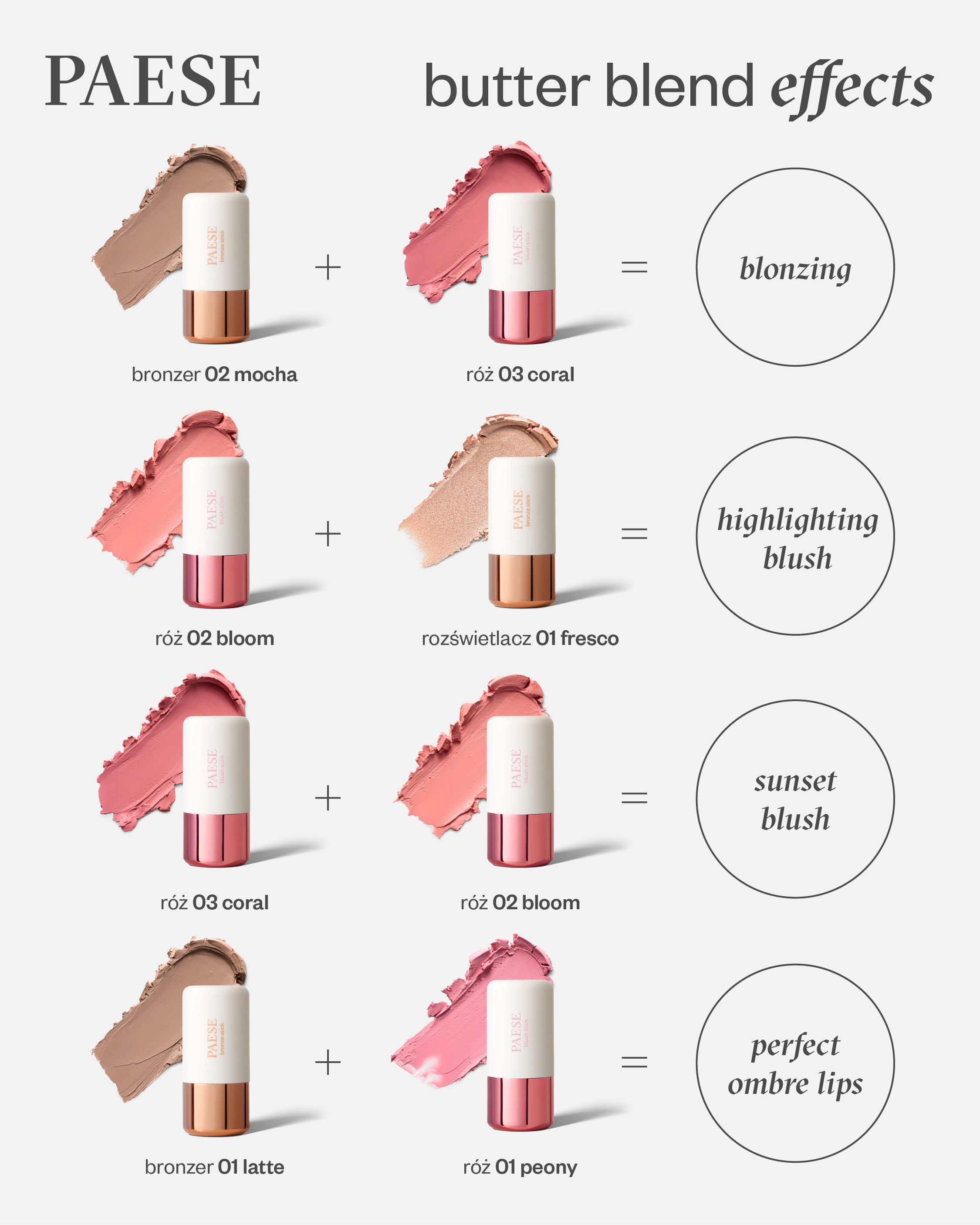 Butter blend masełkowy bronzer do twarzy w sticku