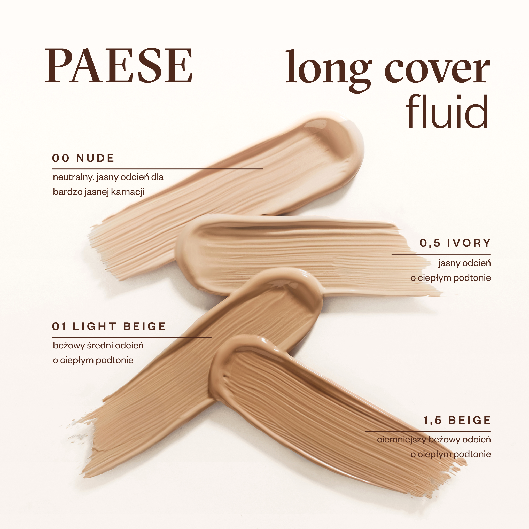 LONG COVER FLUID podkład kryjacy w tubce – zdjęcie 2